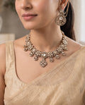 Antique Polki Kundan Necklace Set