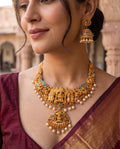 Antique Temple Lakshmi Haram Set